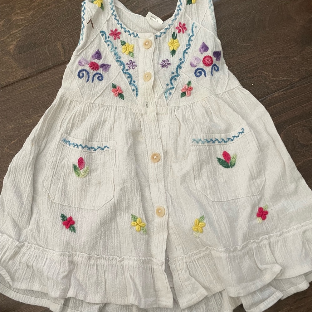 Embroidered dress